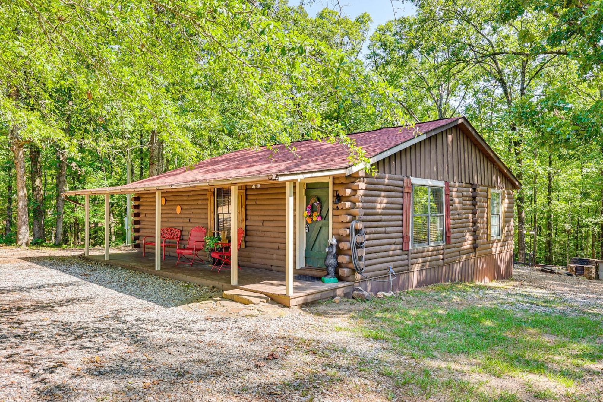 Arkansas Log Cabin Rental Near Lake Greeson! Mount Moriah Eksteriør billede