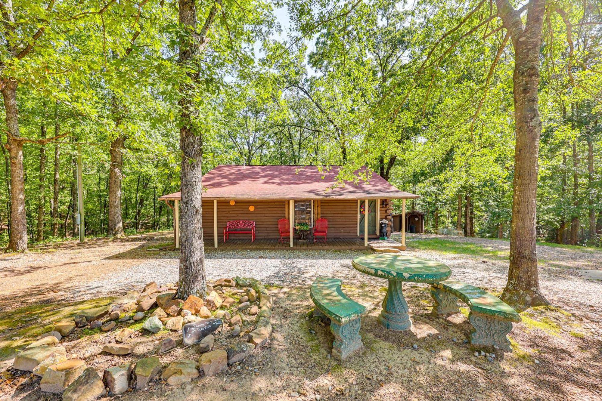 Arkansas Log Cabin Rental Near Lake Greeson! Mount Moriah Eksteriør billede