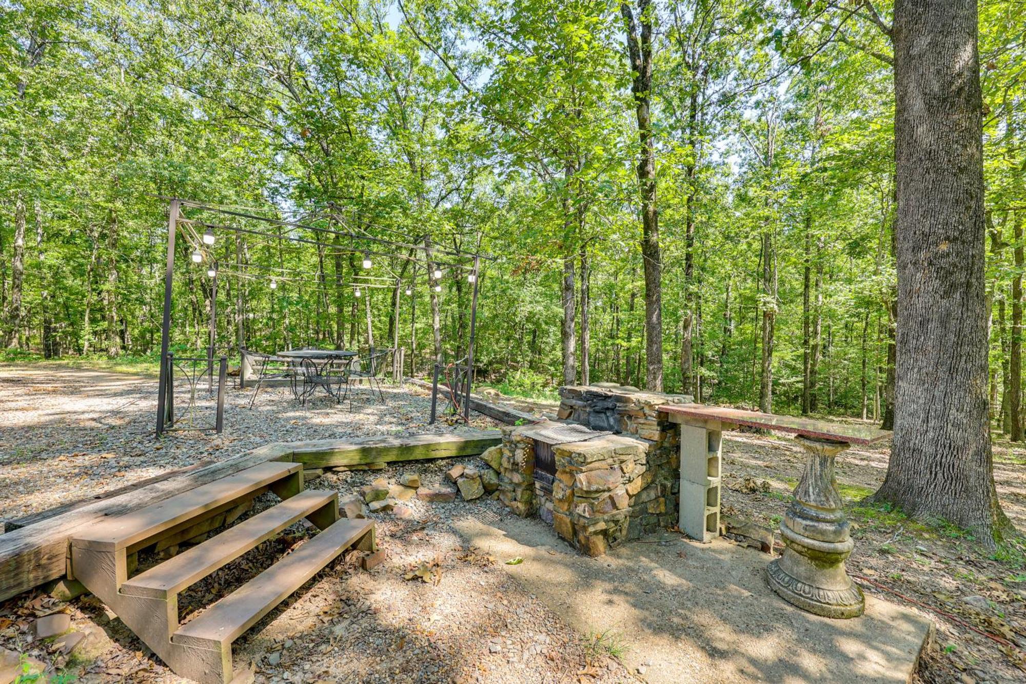 Arkansas Log Cabin Rental Near Lake Greeson! Mount Moriah Eksteriør billede