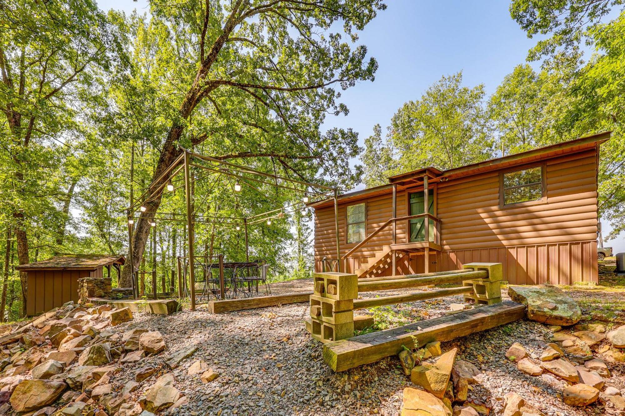 Arkansas Log Cabin Rental Near Lake Greeson! Mount Moriah Eksteriør billede