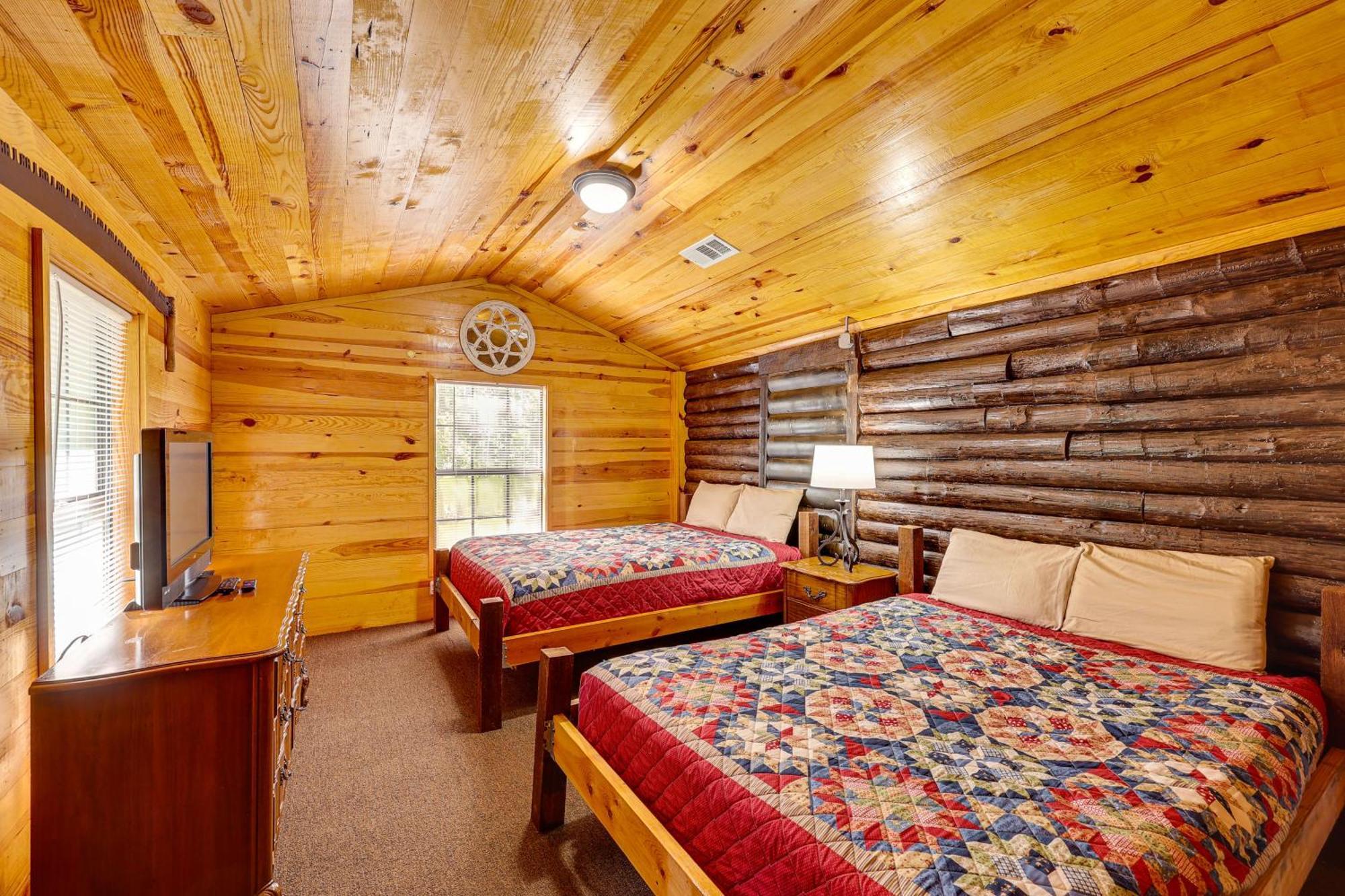 Arkansas Log Cabin Rental Near Lake Greeson! Mount Moriah Eksteriør billede