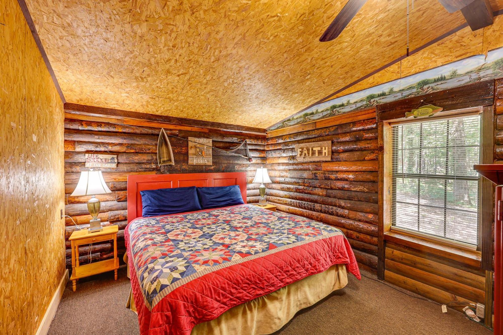 Arkansas Log Cabin Rental Near Lake Greeson! Mount Moriah Eksteriør billede