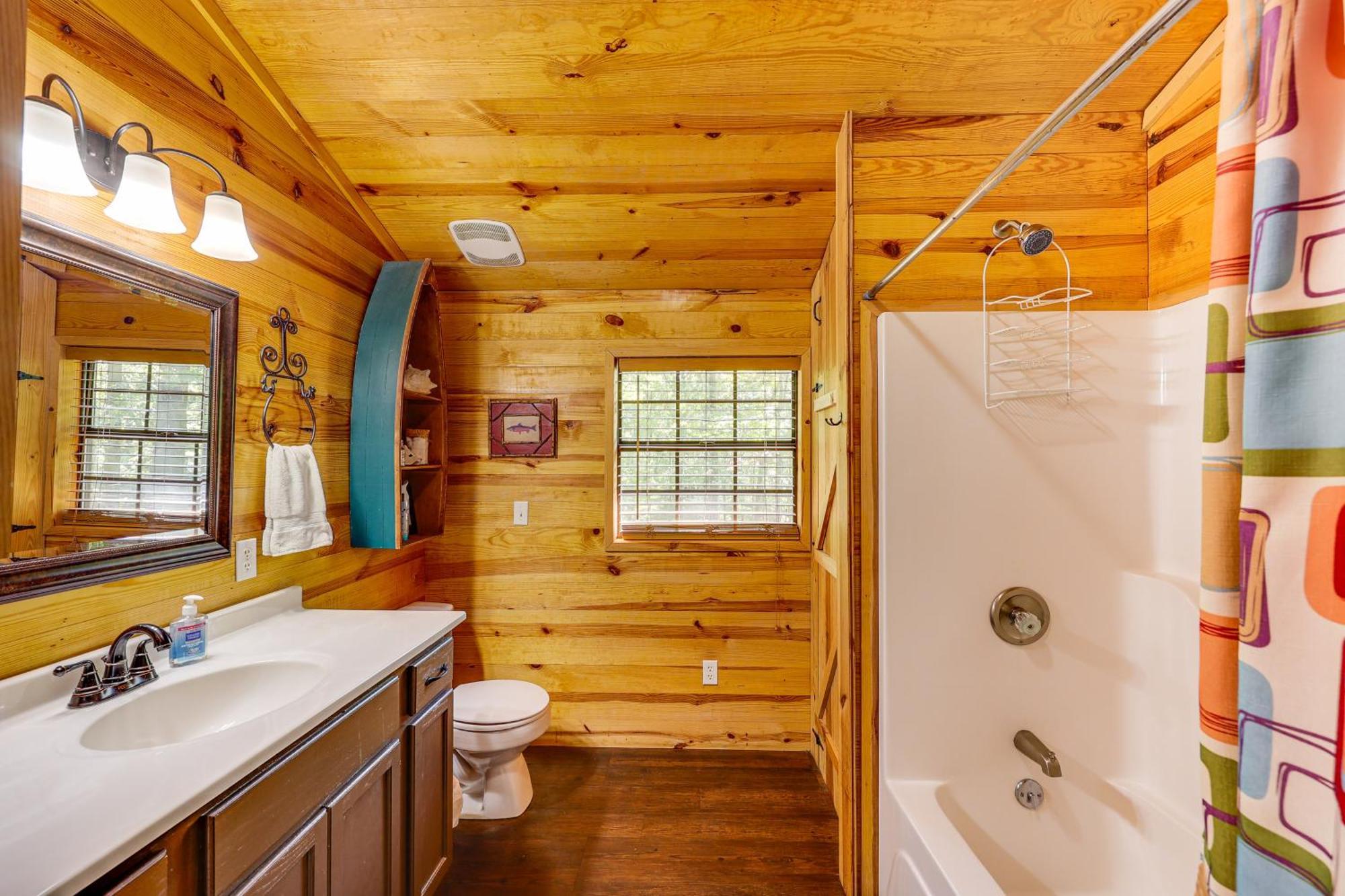 Arkansas Log Cabin Rental Near Lake Greeson! Mount Moriah Eksteriør billede