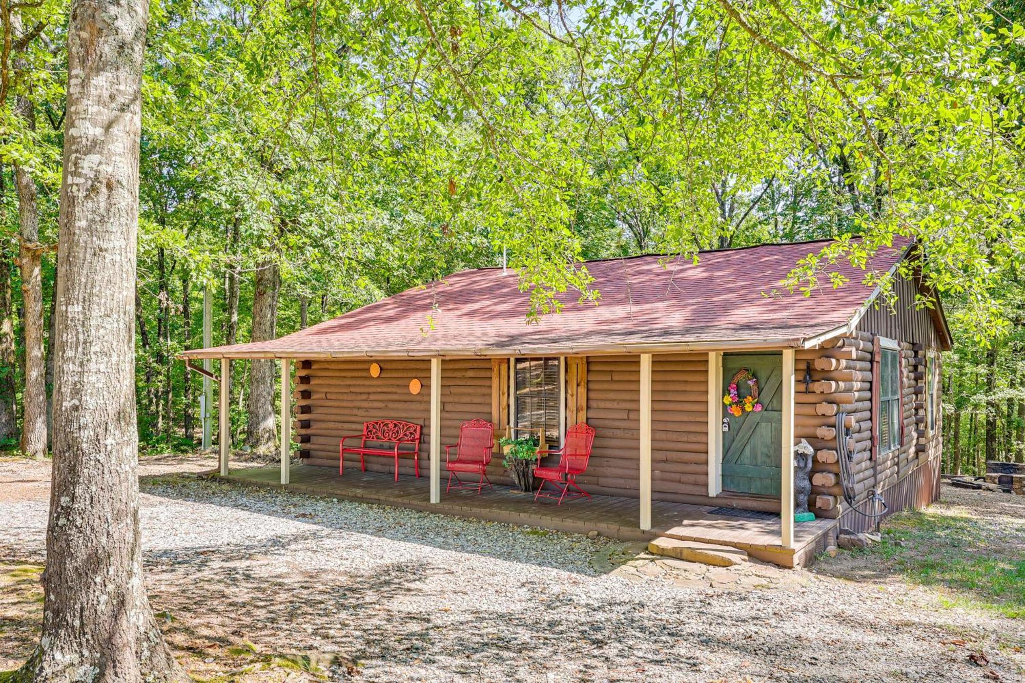 Arkansas Log Cabin Rental Near Lake Greeson! Mount Moriah Eksteriør billede