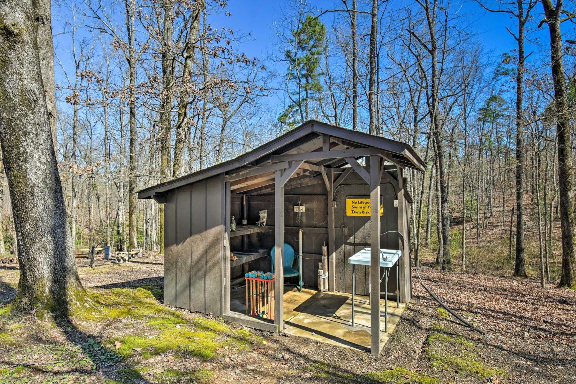 Arkansas Log Cabin Rental Near Lake Greeson! Mount Moriah Eksteriør billede